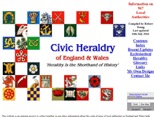 Tablet Screenshot of civicheraldry.co.uk